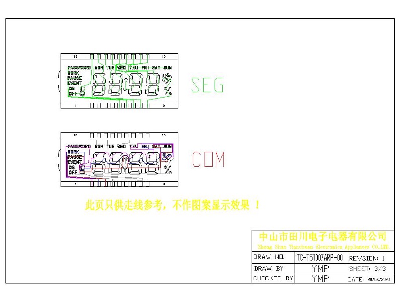 香熏機LCD液晶屏